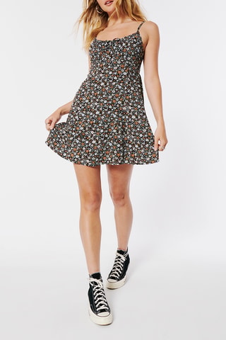 Vestido estilo patinadora - Preto