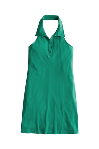 Robe polo - Vert foncé