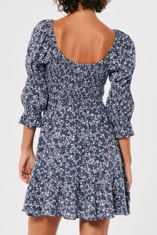 Robe patineuse - Bleu marine