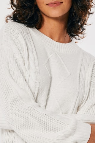 Robe pull - Blanc