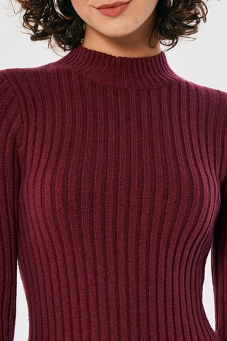 Robe pull - Bordeau
