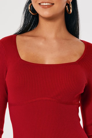 Robe pull - Rouge