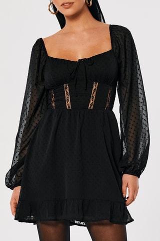 Robe patineuse - Noir