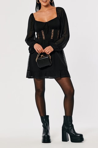 Robe patineuse - Noir