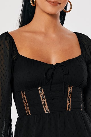 Robe patineuse - Noir