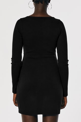 Robe fourreau - Noir