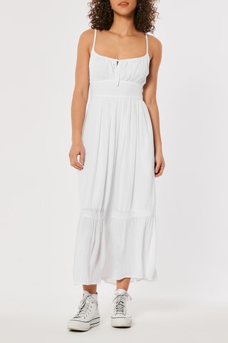 Robe midi - Blanc