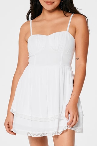 Robe patineuse - Blanc