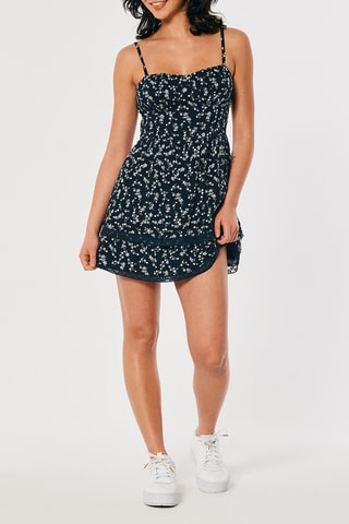 Robe patineuse - Bleu marine