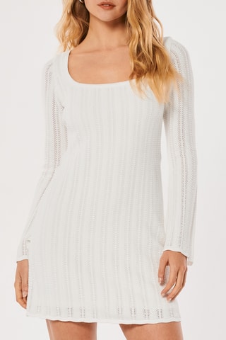 Robe fourreau - Blanc