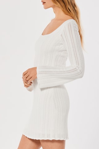 Robe fourreau - Blanc