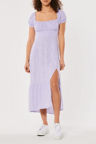 Vestido médio - Violeta