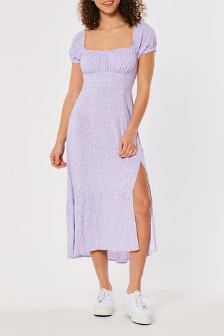 Vestido médio - Violeta