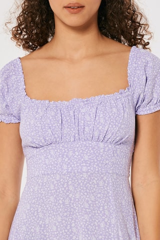 Vestido médio - Violeta