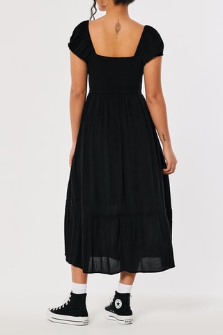 Vestido médio - Preto
