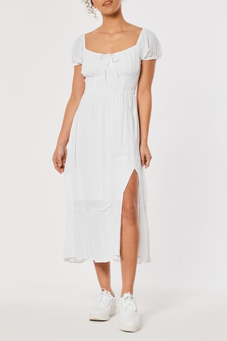 Robe midi - Blanc
