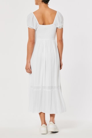 Robe midi - Blanc