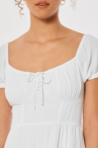 Robe midi - Blanc