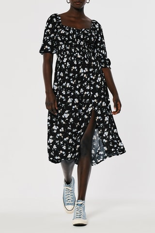 Robe midi - Noir