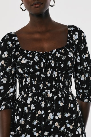 Robe midi - Noir