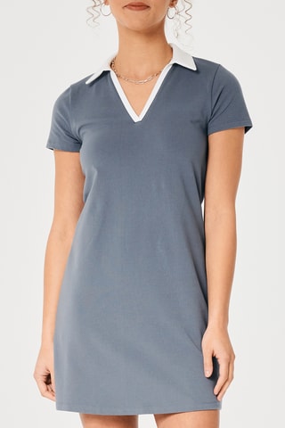 Robe polo - Bleu marine
