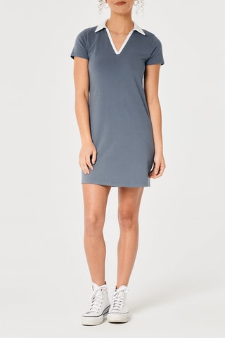Robe polo - Bleu marine