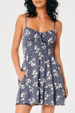 Robe patineuse - Bleu marine