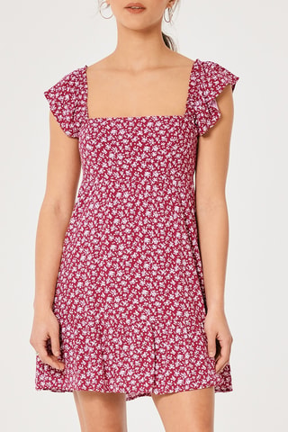 Robe patineuse - Bordeau