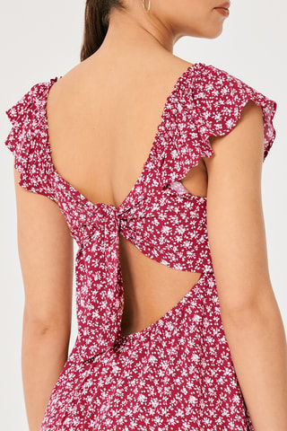 Robe patineuse - Bordeau