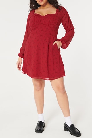 Robe patineuse - Rouge