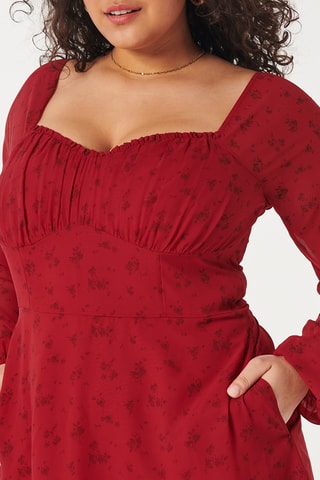 Robe patineuse - Rouge
