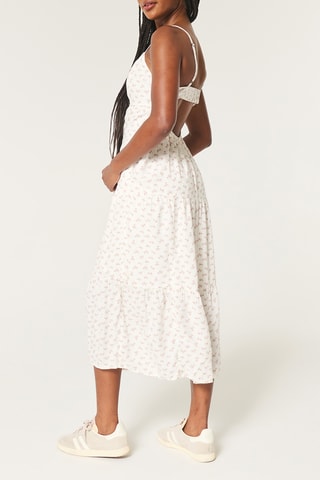 Robe midi - Blanc