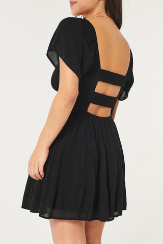 Vestido estilo patinadora - Preto