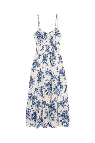 Robe midi - Blanc