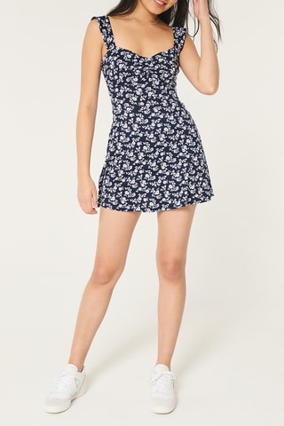 Robe patineuse - Bleu marine