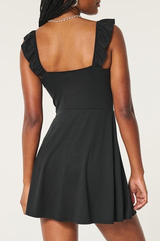 Vestido estilo patinadora - Preto