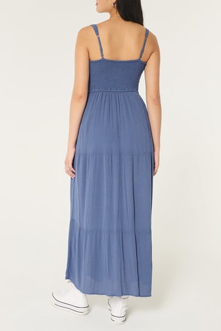 Robe midi - Bleu marine