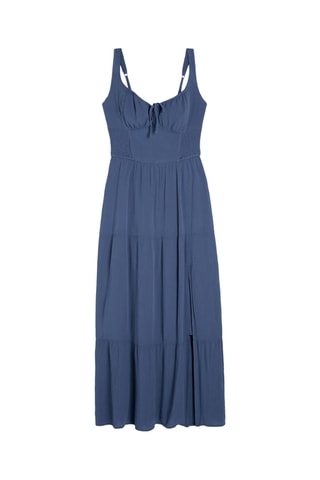 Robe midi - Bleu marine