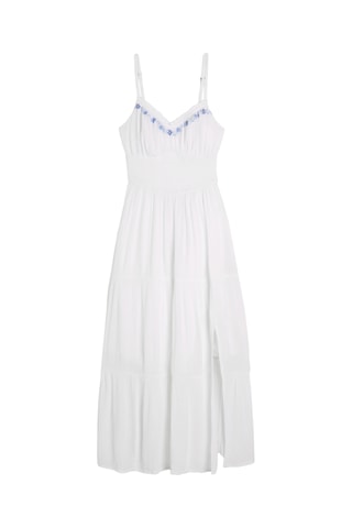 Robe midi - Blanc