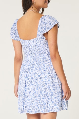 Robe droite - Bleu clair