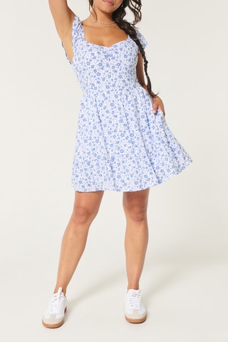 Robe droite - Bleu clair