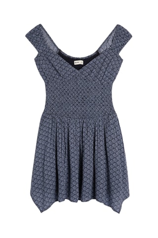 Robe patineuse - Bleu marine