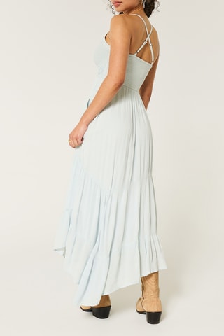 Robe longue - Gris clair