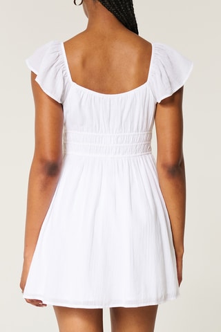 Robe droite - Blanc