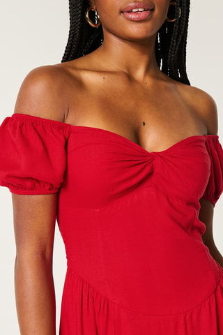 Robe longue - Rouge