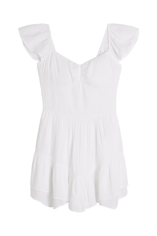 Robe volantée - Blanc