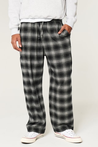 Pantalon baggy de pyjama - Noir
