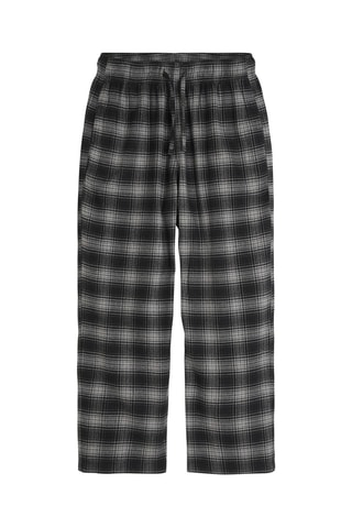 Pantalon baggy de pyjama - Noir