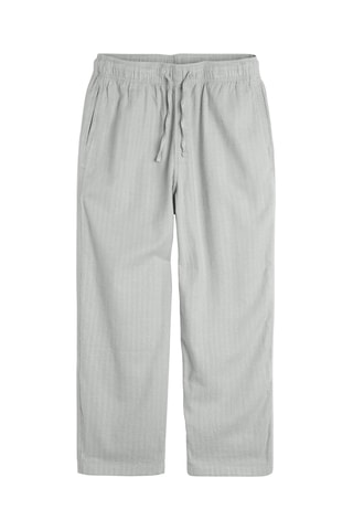 Pantalon baggy de pyjama - Gris clair