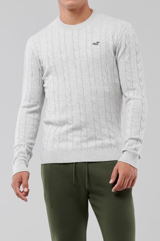 Camisola - Cinzento-claro mesclado